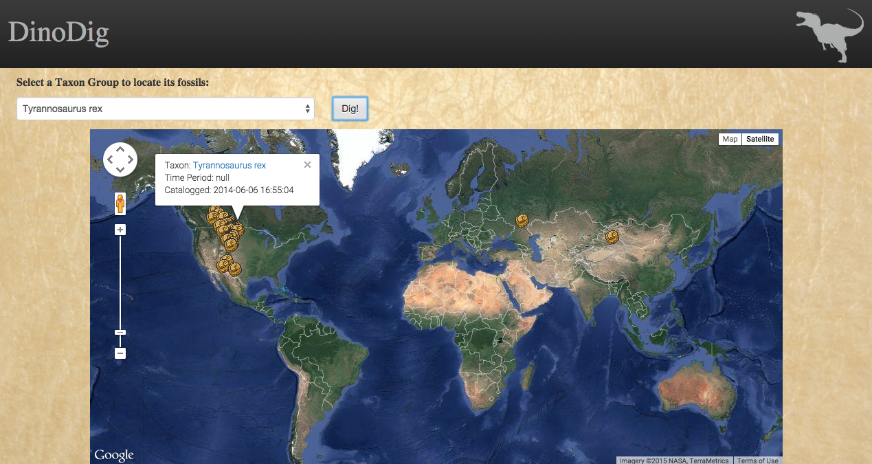 DinoDig Screen Shot